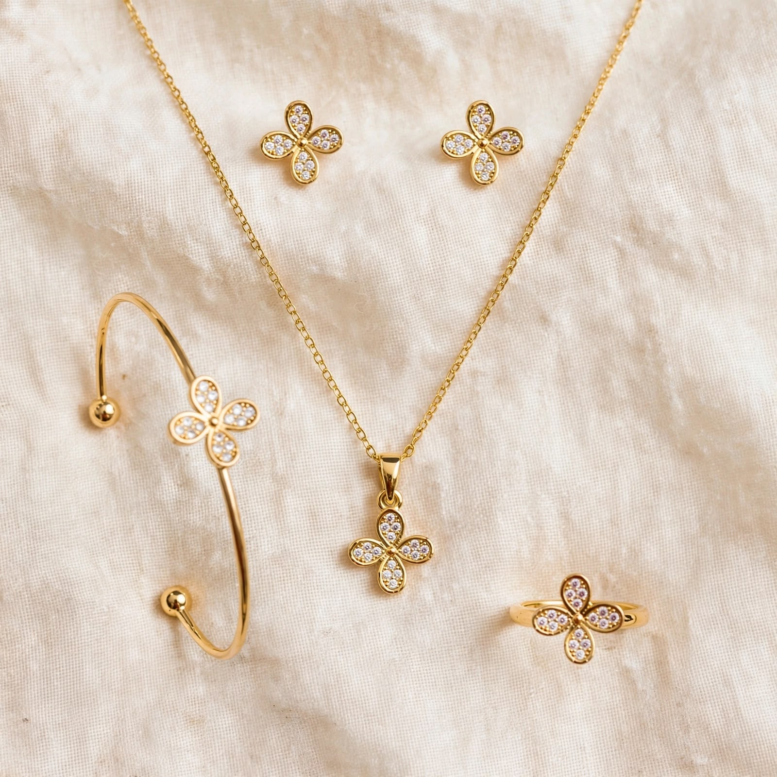 Aurelia Halo 4-Piece Set
